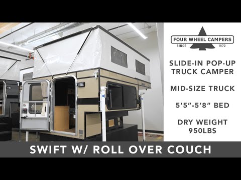 Four Wheel Camper Tour - Swift Slide-In w/ Rollover Couch 2023