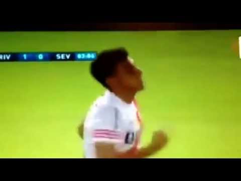 River  plate 1 vs Sevilla 0 gol de kaprof