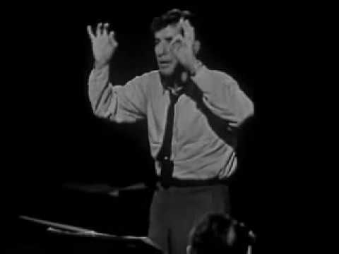 Leonard Bernstein - Brahms Symphony No 1 4th Movement rehearsal