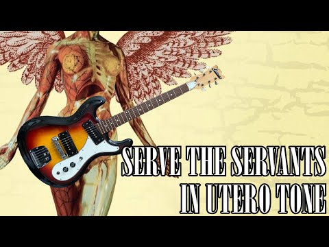 Nirvana Serve The Servants Guitar Cover with In Utero Studio Tone