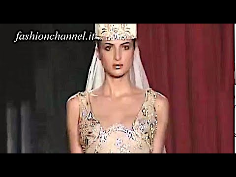 Abed Mahfouz Spring Summer 2007 Bridalwear Milan by FashionChannel