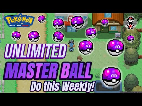 How to Get a FREE Master Ball Weekly! (Pokemon Revolution Online)