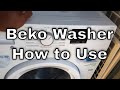 Beko Washing Machine How To Use