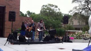 &quot;Fan It Cool It&quot; by The Hopening Quartet at The East Lansing Summer Concert Series 06-29-2013.