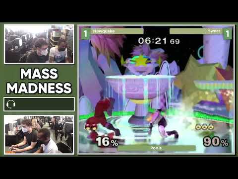 Mass Madness 35 SSBM - Newquake (C. Falcon) vs. Sweat (Sheik) - Melee WR2
