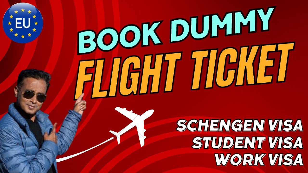 How to Book Flight Tickets for Schengen Visa | 5 Ways to Book Dummy Ticket | Free Ticket Generator