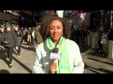 Times Square Confetti Test