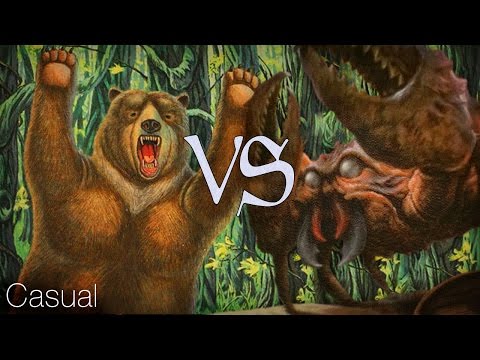 MtG Casual Gameplay - Bears VS Crabs - YouTube