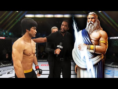 UFC 4 | Bruce Lee vs. Zeus (EA Sports UFC 4)