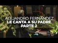 Alejandro Fernández le canta a Vicente Fernández en su funeral/ Parte 2