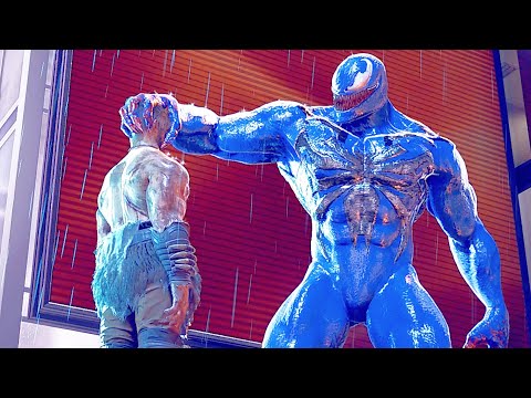 Perfectly Upgraded Cyan Blue Venom Revenge On Kraven In Marvel Spider-Man 2
