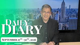 PFL-My Daily Diary for September 27th - 30th, 2026!