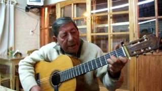 preview picture of video 'Chango Aguilera, Las Flores, mayo 2009, Tu tienes una Boquita de miel (zamba)'