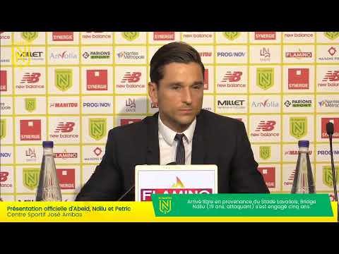 📺🔴 LIVE | Présentation officielle de Mehdi Abeid, Bridge Ndilu et Denis Petric