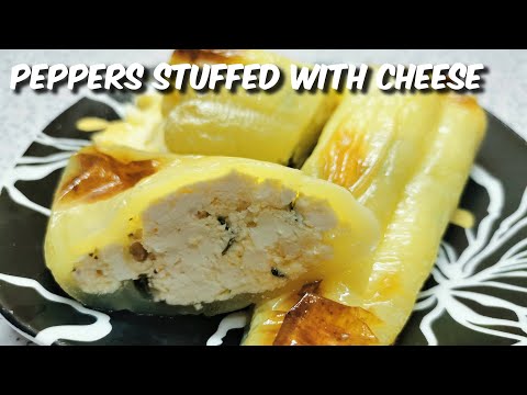 How to make peppers stuffed with cheese | Paprike punjene sirom