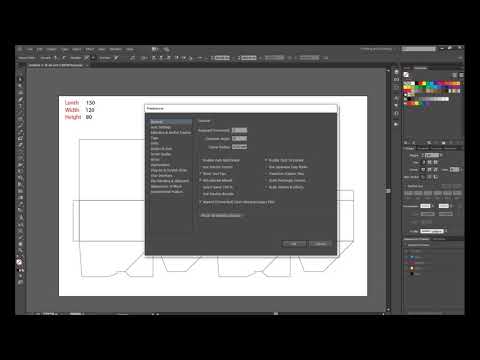 Crush lock Bottom Dispaly Box Layout  / Auto Lock Box Die line / Die cut on Adobe Illustrator
