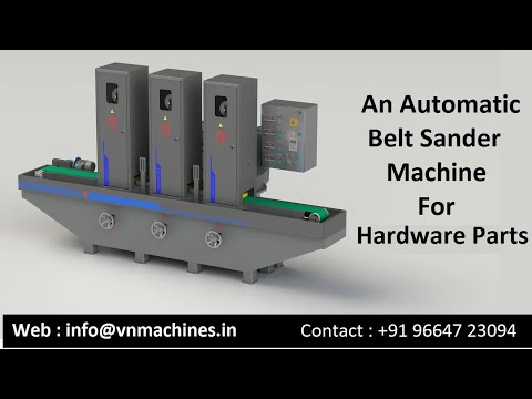 Surface Belt Polishing Machine