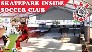 Skatepark Inside Soccer Club!(Brazil)