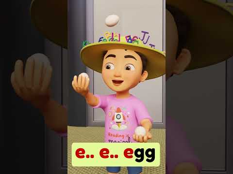 Letter E - Vocabulary words| Learn ABC |Learn phonics |Songs & Nursery Rhymes for Kids | @Kikooclub