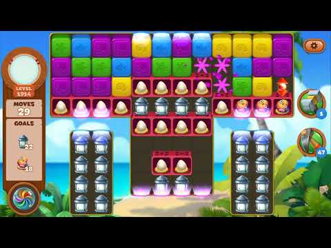 Lost Island Blast Adventure Level 1914 NO BOOSTERS - A S GAMING ✔️