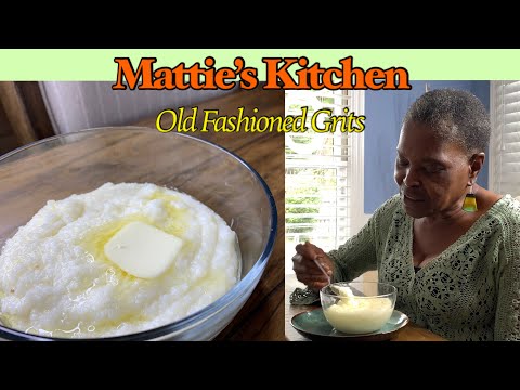 How to Cook Homemade Southern Style Grits |Easy and Quick Recipe| Mattie's Kitchen