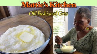 How to Cook Homemade Southern Style Grits |Easy and Quick Recipe| Mattie&#39;s Kitchen