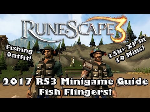 Great Fishing Xp and a Skilling Outfit! - Fish Flingers! - RS3 Minigame Guide