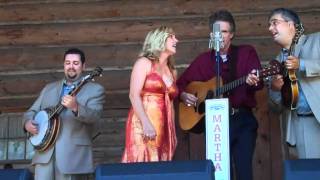 "LIVE" Rhonda Vincent & Chris Jones sing "Baby I'm Ready" HOT !!