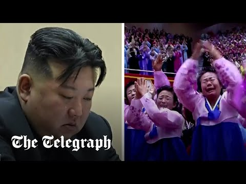 Kim Jong-un makes tearful appeal for women to have more babies to arrest declining birth rates