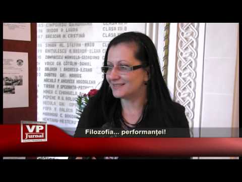 Filozofia… performanței!
