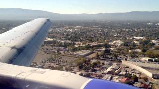preview picture of video 'Southwest 737-3H4 Landing Rwy 30R San Jose Intl Airport'