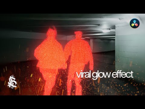 VIRAL GLOW EFFECT tutorial on Davinci Resolve - No plugins