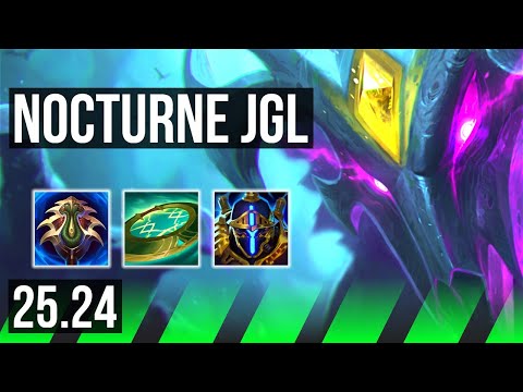 NOCTURNE vs KHA'ZIX (JGL) | Hail Of Blades | EUW Master | 25.24