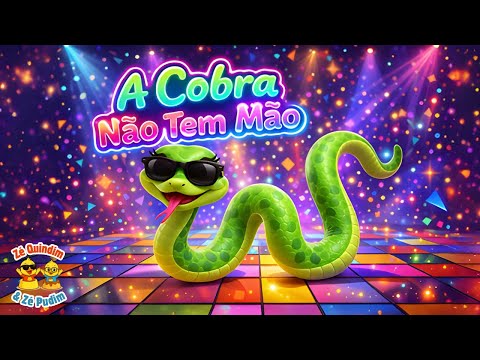 A Cobra Não Tem Mão 🐍 | Música Infantil Educativa Animada  - Zé Quindim & Zé Pudim