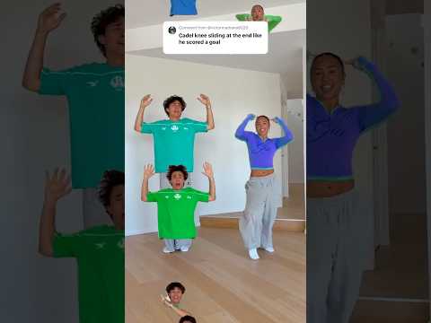 VIRAL NO BATIDAO DANCE TREND with falling body parts! 🔥💃  #shorts #dance IB: @RylenandChloe