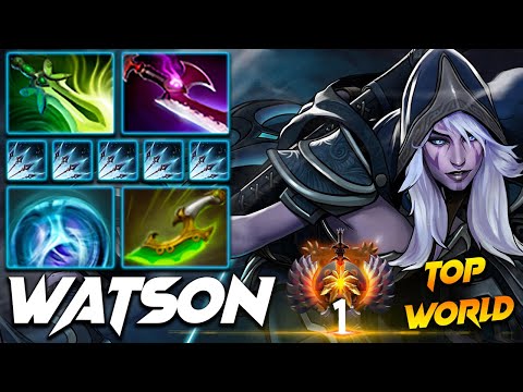 Watson Drow Ranger Top World Marksman - Dota 2 Pro Gameplay [Watch & Learn]