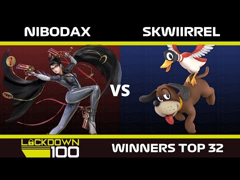 Lockdown 100: Winners Top 32 Nibodax (Bayonetta) Vs SkWiirrel (Duck Hunt)
