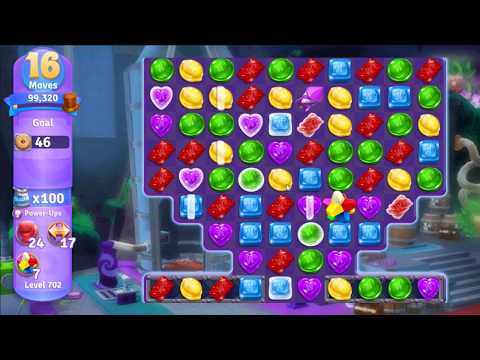 Wonka's World of Candy Level 702 - NO BOOSTERS + FULL STORY 🍫 | SKILLGAMING ✔️