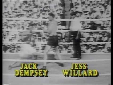 Jack Dempsey vs Jess Willard (Highlights) 4.7.1919 - World Heavyweight Championship