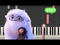Beautiful Life From The Motion Picture Abominable Bebe Rexha EASY Piano Tutorial Sheets