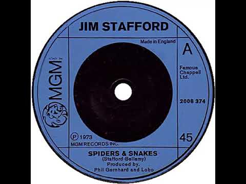 UK New Entry 1974 (89) Jim Stafford - Spiders And Snakes