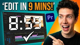 Master Video Editing In Under 9 Minutes as a Beginner! | Premiere Pro Tutorial
