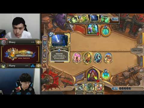 Shaxy vs Flurry - Hearthstone Grandmasters Asia-Pacific S2 2019 - Week 2