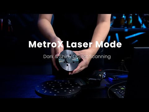 Revopoint MetroX 3D Scanner: Black & Shiny Objects Scans