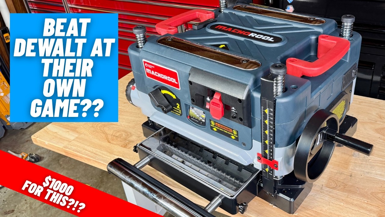 Why Didn't DeWALT do this?!? Helical Head Planer Full Review FindBuyTool FB132H