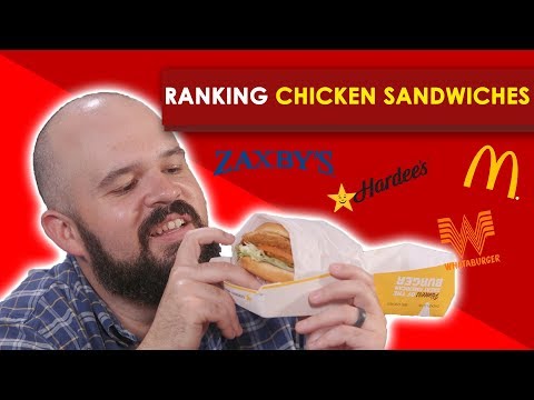 Ranking Chicken Sandwiches | Bless Your Rank Video