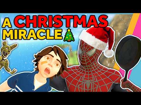 Spider-Man VR SAVES Gregory FNAF! 🎄 [THE CHRISTMAS SPECIAL]