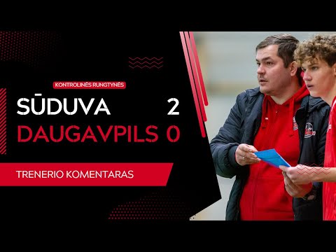 2023-02-12 Sūduva - Daugavpils: Dovydas Lastauskas (komentaras po rungtynių)