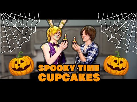 Zwei labile Väter tragen sexy Halloweenkostüme und versuchen, Cupcakes zu backen | Glitchtrap & H...