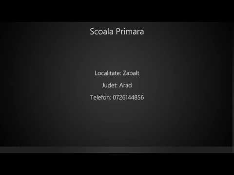 Scoala Primara Zabalt
